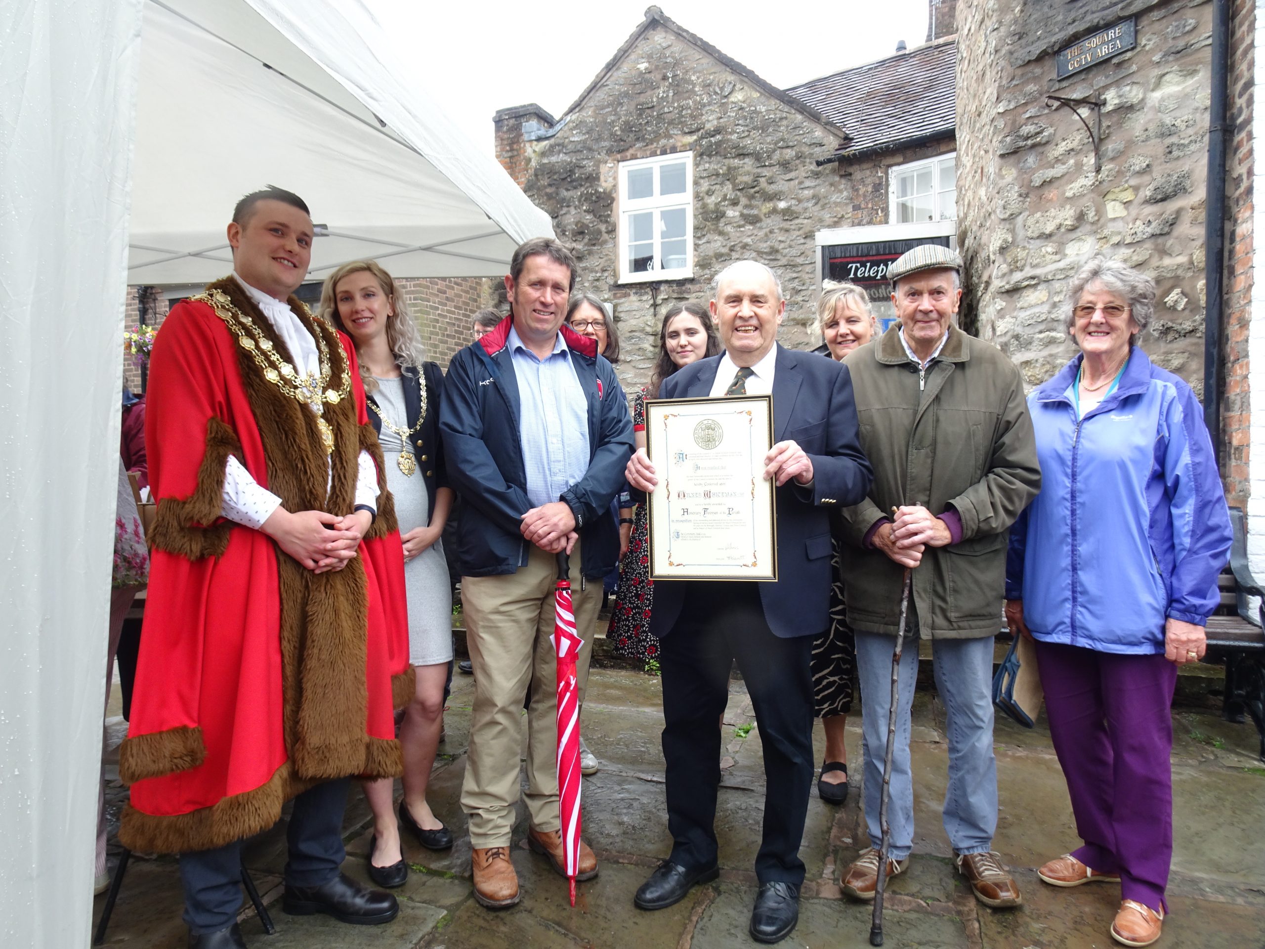 Milner Whiteman awarded Freedom of the Town